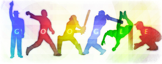 2015 Cricket World Cup Doodle Google 14 febbraio