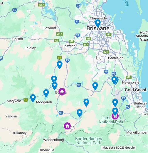 Secret Walks of the Scenic Rim Google My Maps