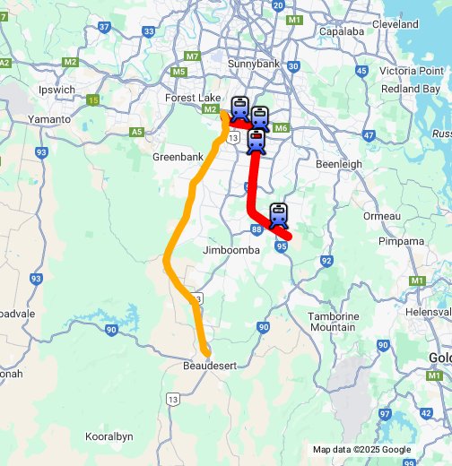 Yarrabilba Line Google My Maps